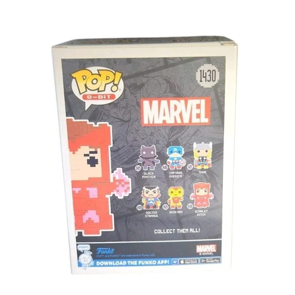 Funko Pop 8-Bit Marvel Scarlet Witch 1430 Vinyl Figure